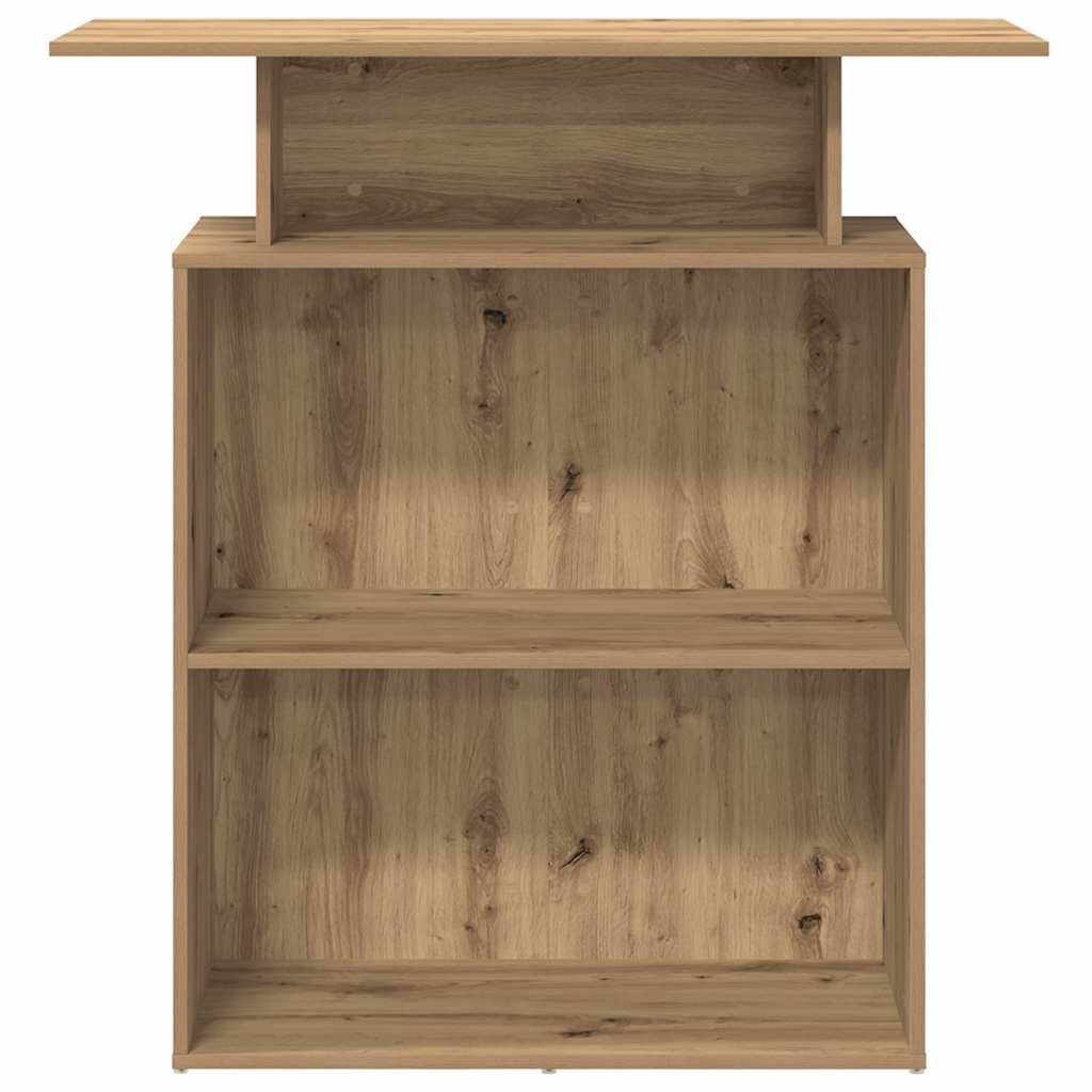 Empfangstheke Artisan-Eiche 100x40x104 cm Holzwerkstoff – Bild 4